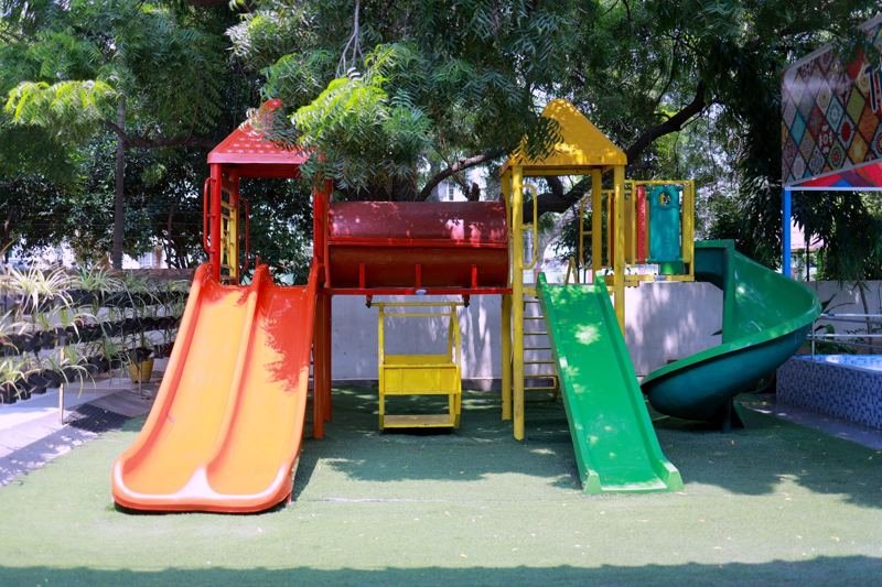 Playground slides
