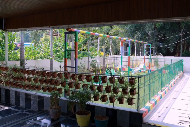 Garden terrace